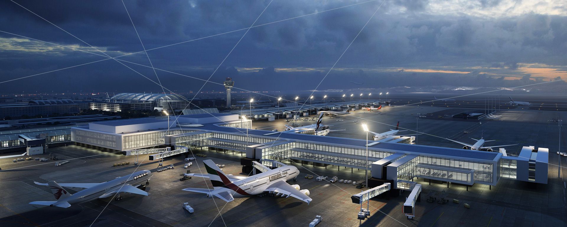 Schüßer-Plan Projekt Flughafen